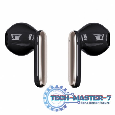 Słuchawki Bluetooth z HQ Mikrofonem TWS (USB-C) Czarne Słuchawki Bluetooth z HQ Mikrofonem TWS (USB-C) Czarne