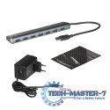 USB 3.0 Metal HUB Charging - 7 portów zasiilanie/ładowanie