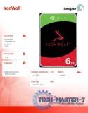 Dysk IronWolf 6TB 3,5 256MB ST6000VN006