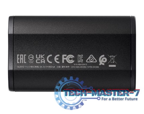 Dysk SSD External SD810 2TB USB3.2C 20Gb/s czarny Dysk SSD External SD810 2TB USB3.2C 20Gb/s czarny