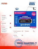 Dysk SSD PX700 1TB M.2 PCIe 2280 4x4 7400/6500MB/s