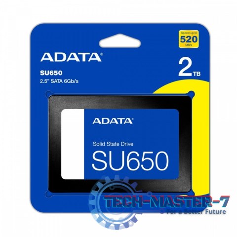 Dysk SSD Ultimate SU650 2TB SATA3 520/450 MB/s Dysk SSD Ultimate SU650 2TB SATA3 520/450 MB/s