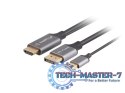 Kabel HDMI(M)-Displaypor(M) 1.8M 4K czarny