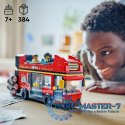 Klocki City 60407 Czerwony, piętrowy autokar