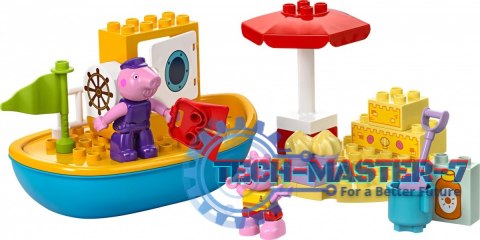 Klocki DUPLO 10432 Peppa Pig Peppa i rejs łodzią Klocki DUPLO 10432 Peppa Pig Peppa i rejs łodzią