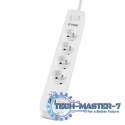 Listwa antyprzepięciowa PROTECT 4PL 1A1C USB T/LZ12-PRO015/1000