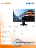 Monitor 23.8 243S7EHMB IPS HDMI Pivot Głośniki