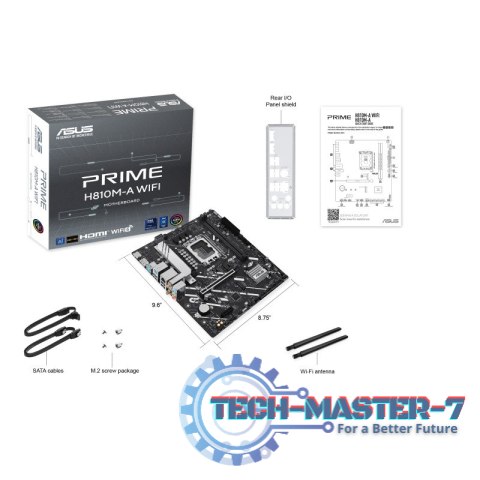 Płyta główna PRIME H810M-A WIFI s1851 XDDR5 USBC mATX Płyta główna PRIME H810M-A WIFI s1851 XDDR5 USBC mATX