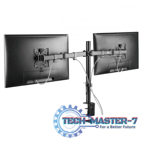 Uchwyt biurkowy na 2 monitory LCD MC-884 17-32 cale 2x8kg (max 16kg) vesa 75x75 oraz 100x100 Uchwyt biurkowy na 2 monitory LCD MC-884 17-32 cale 2x8kg (max 16kg) vesa 75x75 oraz 100x100