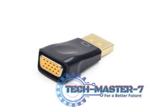 Adapter Displayport 1.1 -> VGA 15pin Adapter Displayport 1.1 -> VGA 15pin