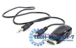 Adapter HDMI-A(M)->VGA(F)+Audio
