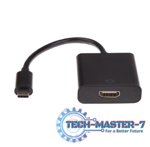 Adapter USB Typ-C do HDMI(F) czarny