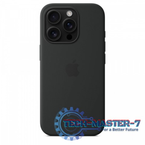 Etui silikonowe z MagSafe do iPhonea 16 Pro - czarne Etui silikonowe z MagSafe do iPhonea 16 Pro - czarne