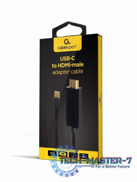 Kabel USB-C do HDMI male 4K 60Hz 2m Kabel USB-C do HDMI male 4K 60Hz 2m