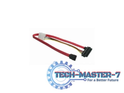 Kabel/Tasma SATA DATA+ZASILANIE COMBO 0.35M