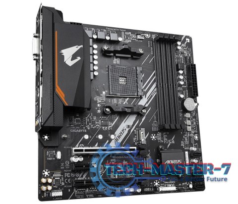 Płyta główna B550M AORUS ELITE AM4 4DDR4 2HDMI/DVI-D mATX Płyta główna B550M AORUS ELITE AM4 4DDR4 2HDMI/DVI-D mATX