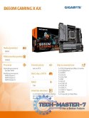 Płyta główna B650M GAMING X AX AM5 4DDR5 HDMI/2DP mATX