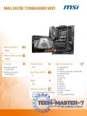 Płyta główna MAG X670E TOMAHAWK WIFI AM5 4DDR5 HDMI/DP ATX