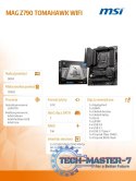 Płyta główna MAG Z790 TOMAHAWK WIFI s1700 4DDR5 DP/HDMI ATX