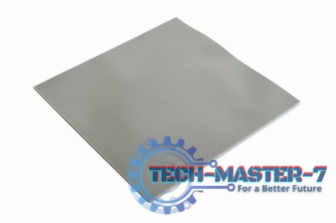 Podkładka termiczna silikonowa 100 x 100 x 1 mm