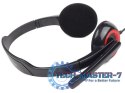 Słuchawki z mikrofonem MHS-002 Czarne