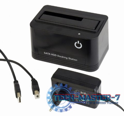 Stacja dokująca SSD SATA 2.5 cala+3.5 cala USB 2.0 Stacja dokująca SSD SATA 2.5 cala+3.5 cala USB 2.0