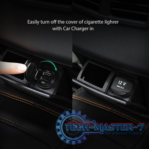 CC-S1 Mini ładowarka samochodowa 2xUSB AiPower 4.8A 24W CC-S1 Mini ładowarka samochodowa 2xUSB AiPower 4.8A 24W
