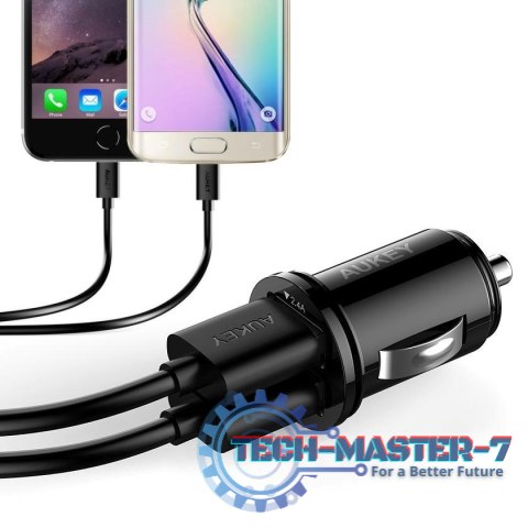CC-S1 Mini ładowarka samochodowa 2xUSB AiPower 4.8A 24W CC-S1 Mini ładowarka samochodowa 2xUSB AiPower 4.8A 24W