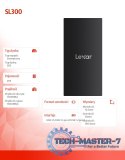 Dysk SSD SL300 2TB USB 3.2 Gen2 1050/1000MB/s