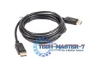 Kabel DisplayPort M/M 4K 3M czarny