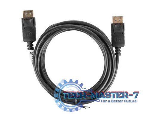 Kabel DisplayPort M/M 4K 3M czarny Kabel DisplayPort M/M 4K 3M czarny