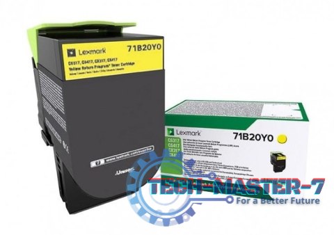 Kaseta z tonerem LEXMARK 71B20Y0