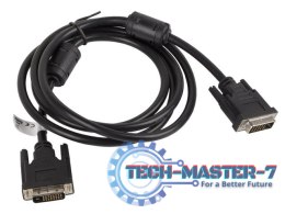 LANBERG CA-DVID-10CC-0030-BK Czarny 3m /s1x DVI-D 1x DVI-D