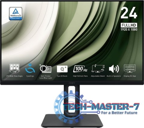 Monitor MSI PRO MP245PG (23.8" /IPS /100Hz /1920 x 1080 /Czarny)