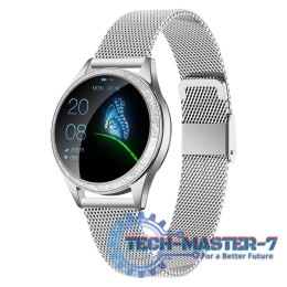 Oro Smart Crystal Srebry ORO-MED iOS Srebrny