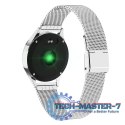 Oro Smart Crystal Srebry ORO-MED iOS Srebrny