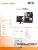 Płyta główna PRO X870-P WIFI AM5 4DDR5 ATX