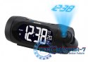 Radiobudzik CRP9BK 2 x Alarm USB Projektor