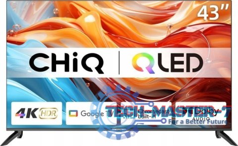 Telewizor CHiQ 43″ QLED U43QM8G Telewizor CHiQ 43″ QLED U43QM8G