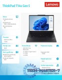 Ultrabook ThinkPad T14s G5 21LS0021PB W11Pro Ultra 7 155U/16GB/512GB/INT/14.0 WUXGA/Black/3YRS Premier Support + CO2 Offset