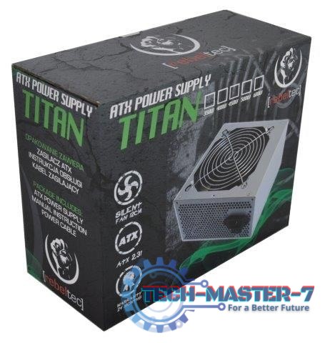 Zasilacz uniwersalny komputerowy ATX ver. 2.31 TITAN 500 Zasilacz uniwersalny komputerowy ATX ver. 2.31 TITAN 500