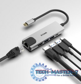 D-Link DUB-M520 HUB USB-C USB 3.0 HDMI