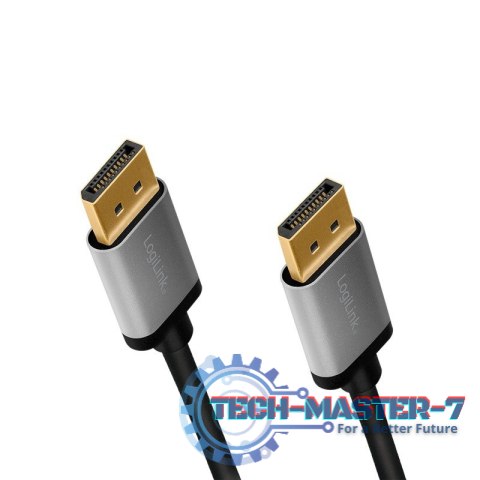 Kabel DisplayPort 4K/60 Hz,DP/M do DP/M,alu. 5m Kabel DisplayPort 4K/60 Hz,DP/M do DP/M,alu. 5m