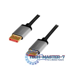 Kabel DisplayPort 8K/60 Hz,DP/M do DP/M aluminium 3m