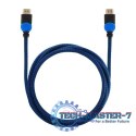 Kabel HDMI 2.0 niebiesko-czarny 1,8m, GCL-02