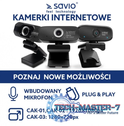 Kamera internetowa USB HD, CAK-03 Kamera internetowa USB HD, CAK-03