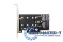 Karta rozszerzeń (Kontroler) M.2 NGFF/NVMe SSD PCIe 3.0 x4 SATA 80, 60, 42, 30 mm