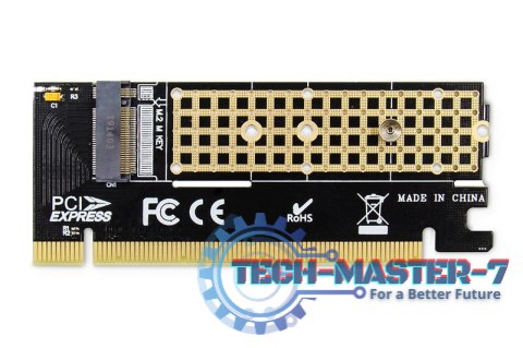 Karta rozszerzeń (Kontroler) M.2NVMe SSD PCIe 3.0 x16 SATA Karta rozszerzeń (Kontroler) M.2NVMe SSD PCIe 3.0 x16 SATA