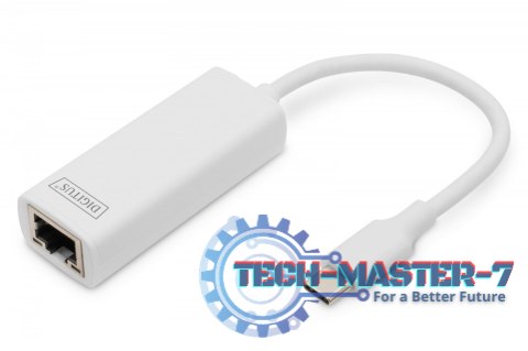 Karta sieciowa przewodowa USB 3.0 Typ C do Gigabit Ethernet 10/100/1000Mbps