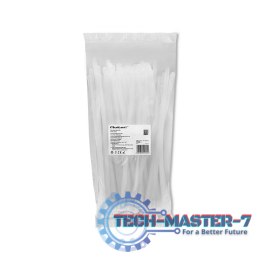 Opaski zaciskowe wielorazowe/trytytki | 7.2*250mm | Nylon UV | Białe